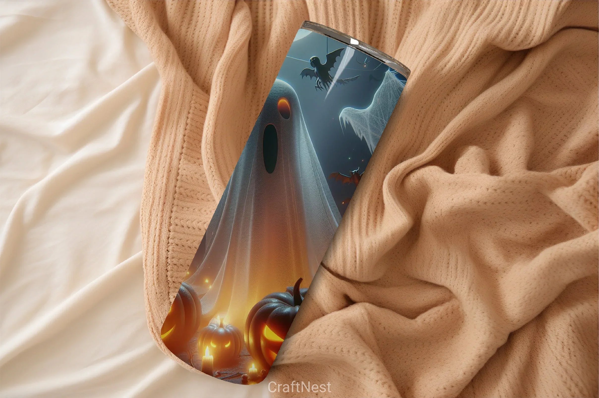 Halloween Tumbler Wrap Bundle 55 - CraftNest - Digital Crafting and Art