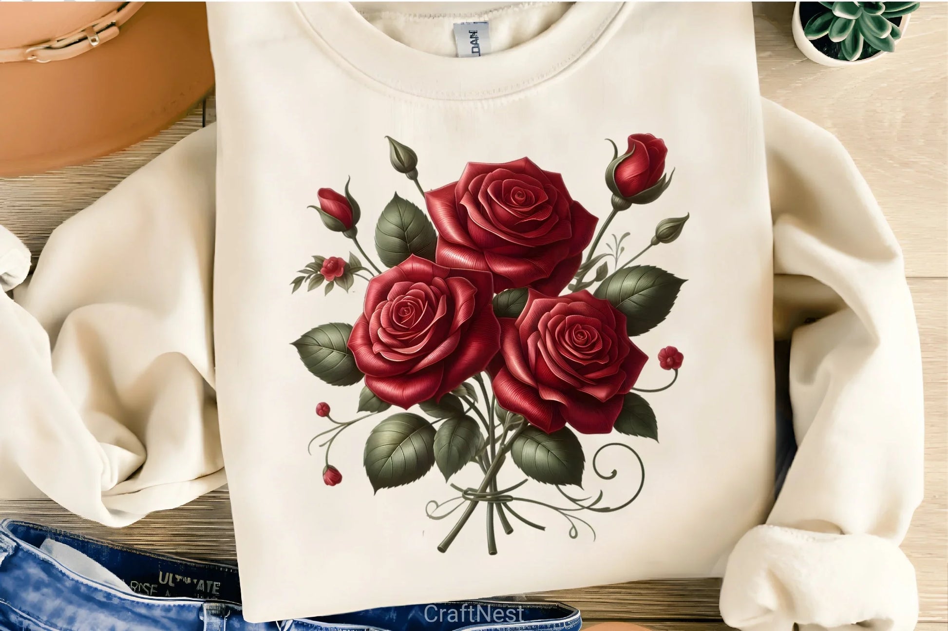 Dark Moody Gothic Flowers Clipart Bundle 2 - CraftNest - Digital Crafting and Art