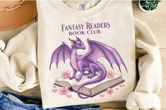Fantasy Readers Book Club Clipart Bundle - CraftNest - Digital Crafting and Art