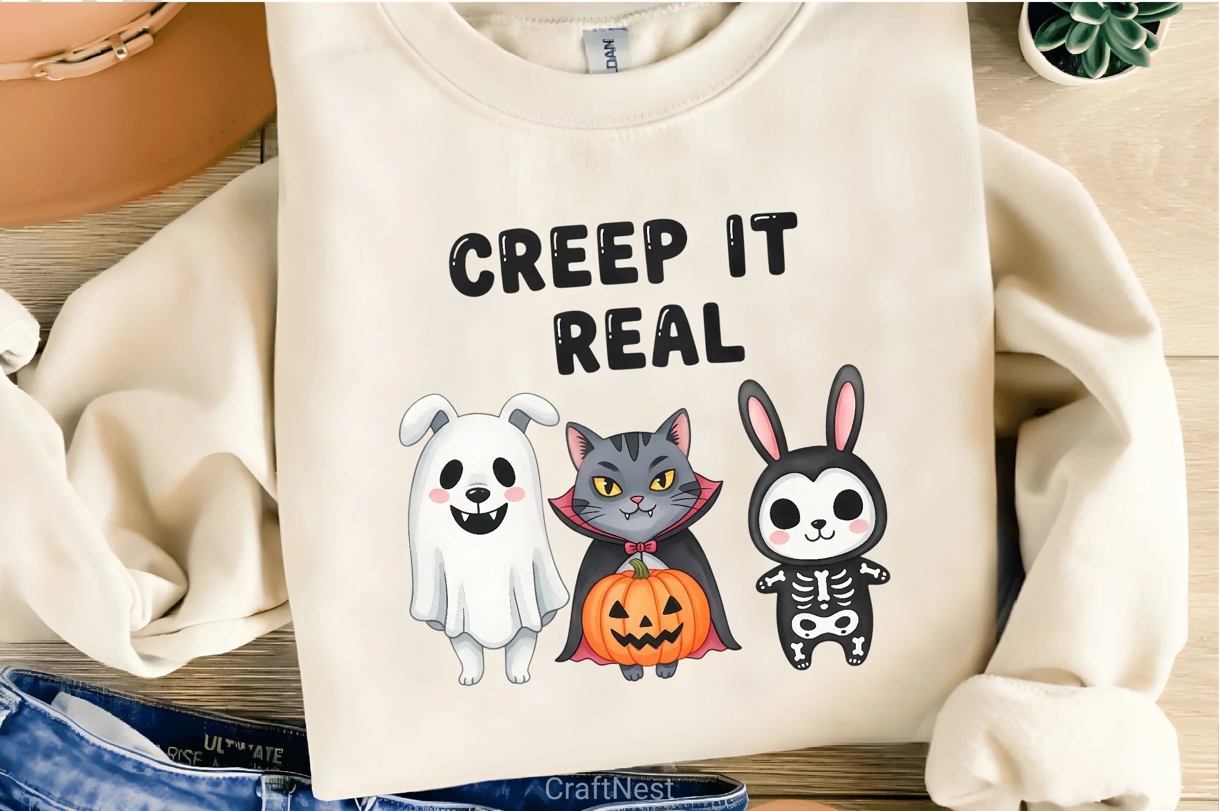 Spooky & Sweet Halloween Clipart Bundle - CraftNest - Digital Crafting and Art