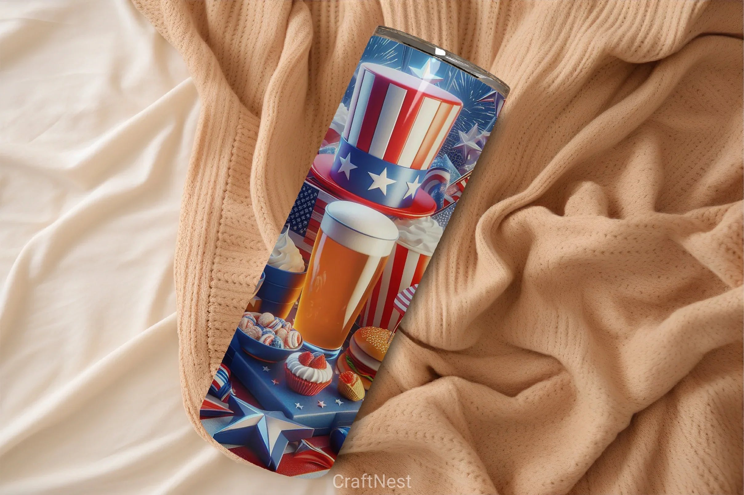 4th of July Tumbler Wrap Bundle 38 - CraftNest - Digital Crafting and Art