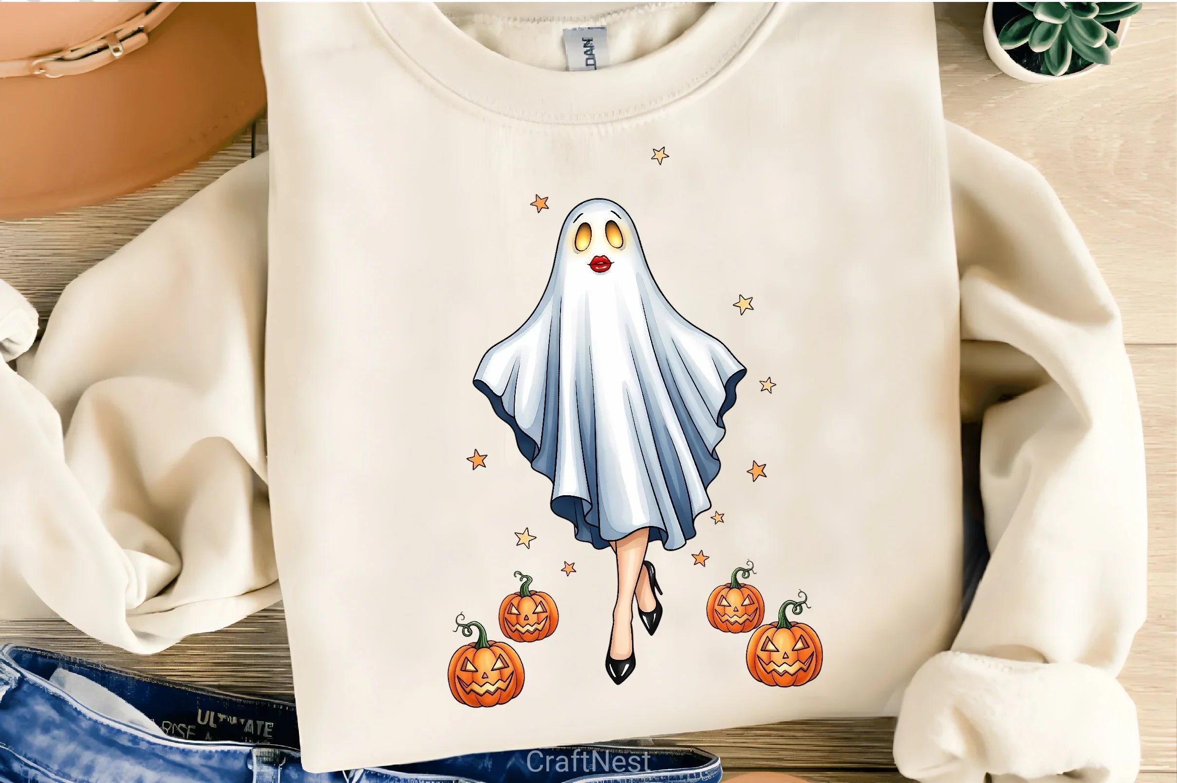 Ghostly Glamour Clipart Bundle - CraftNest - Digital Crafting and Art