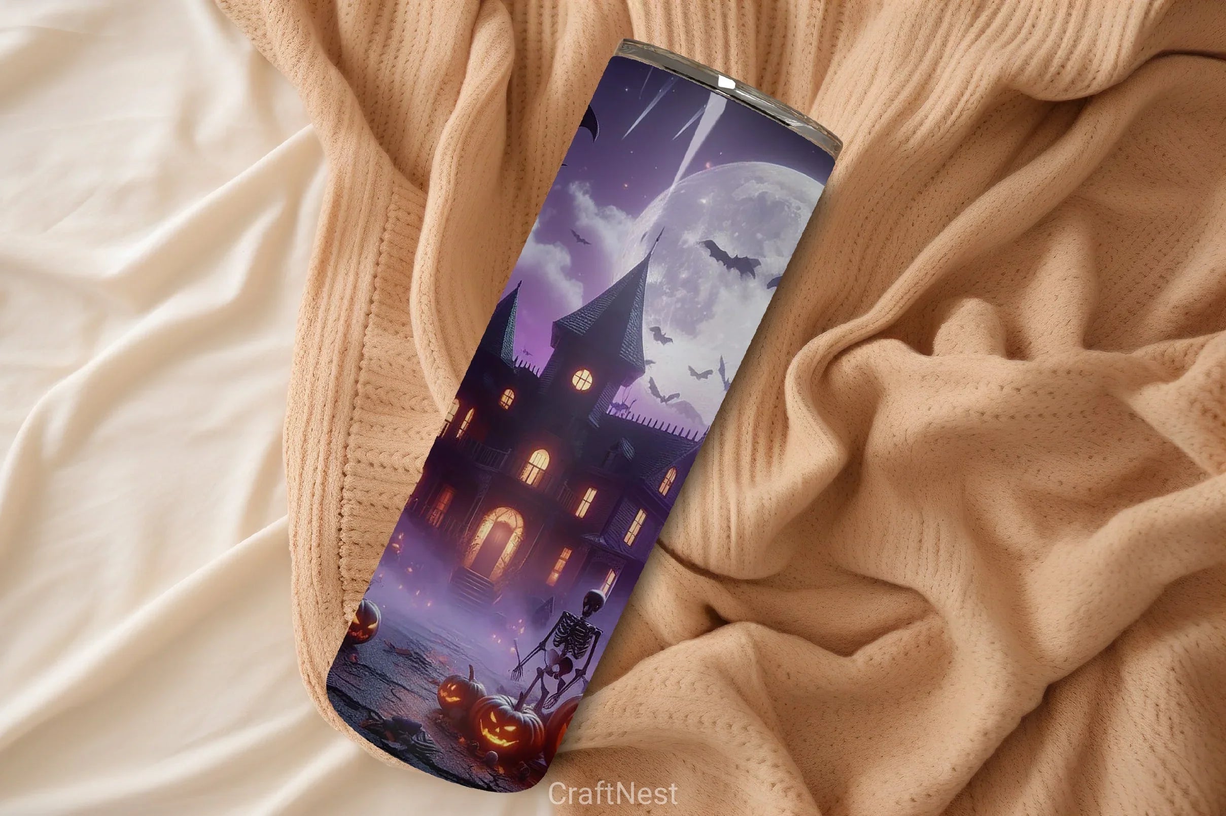 Halloween Tumbler Wrap Bundle 56 - CraftNest - Digital Crafting and Art