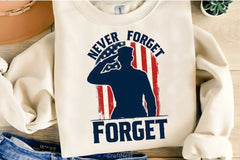Never Forget Memorial Day Clipart Bundle 4 - CraftNest - Digital Crafting and Art