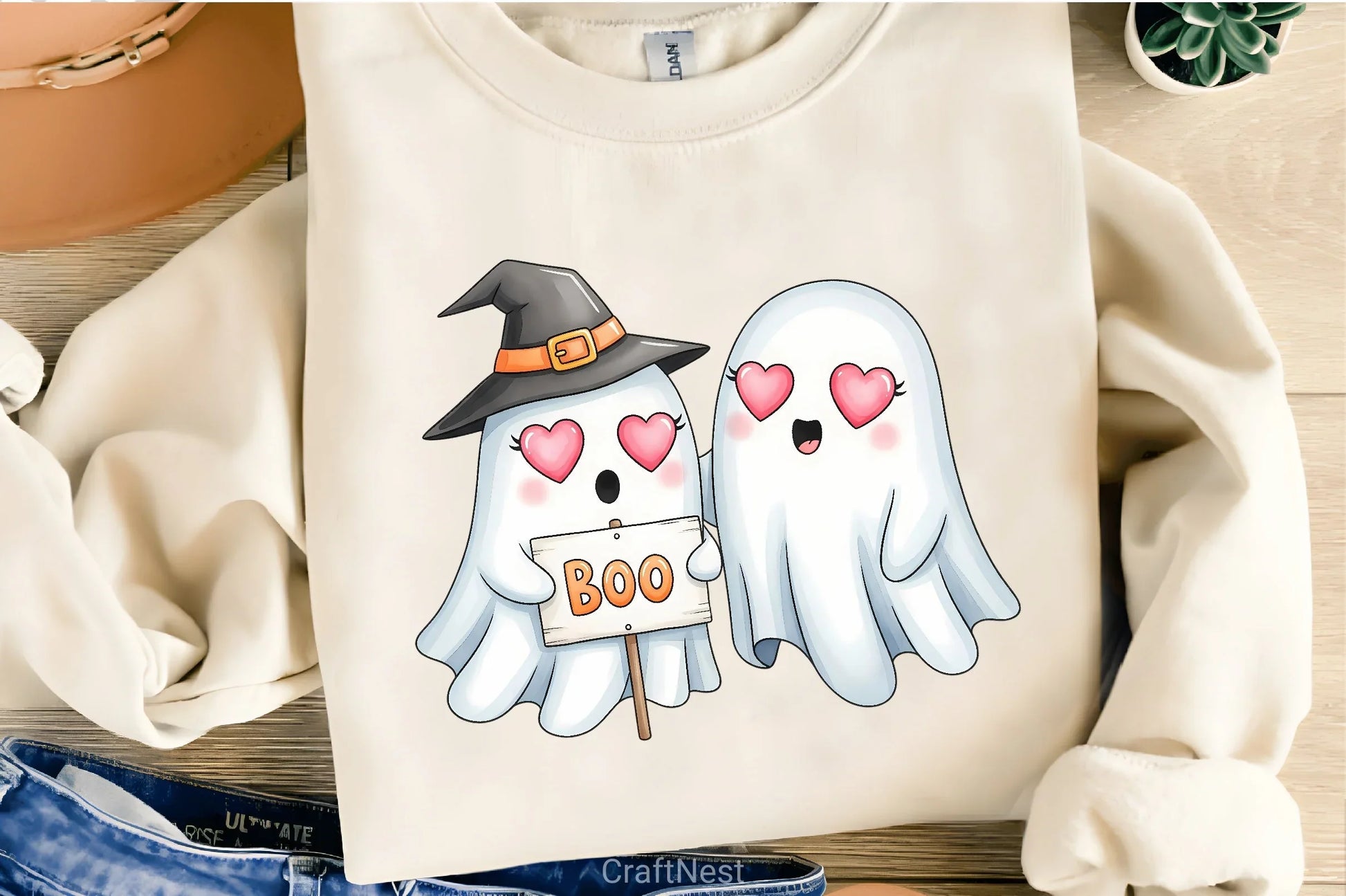 Boo Tiful Love Clipart Bundle - CraftNest - Digital Crafting and Art