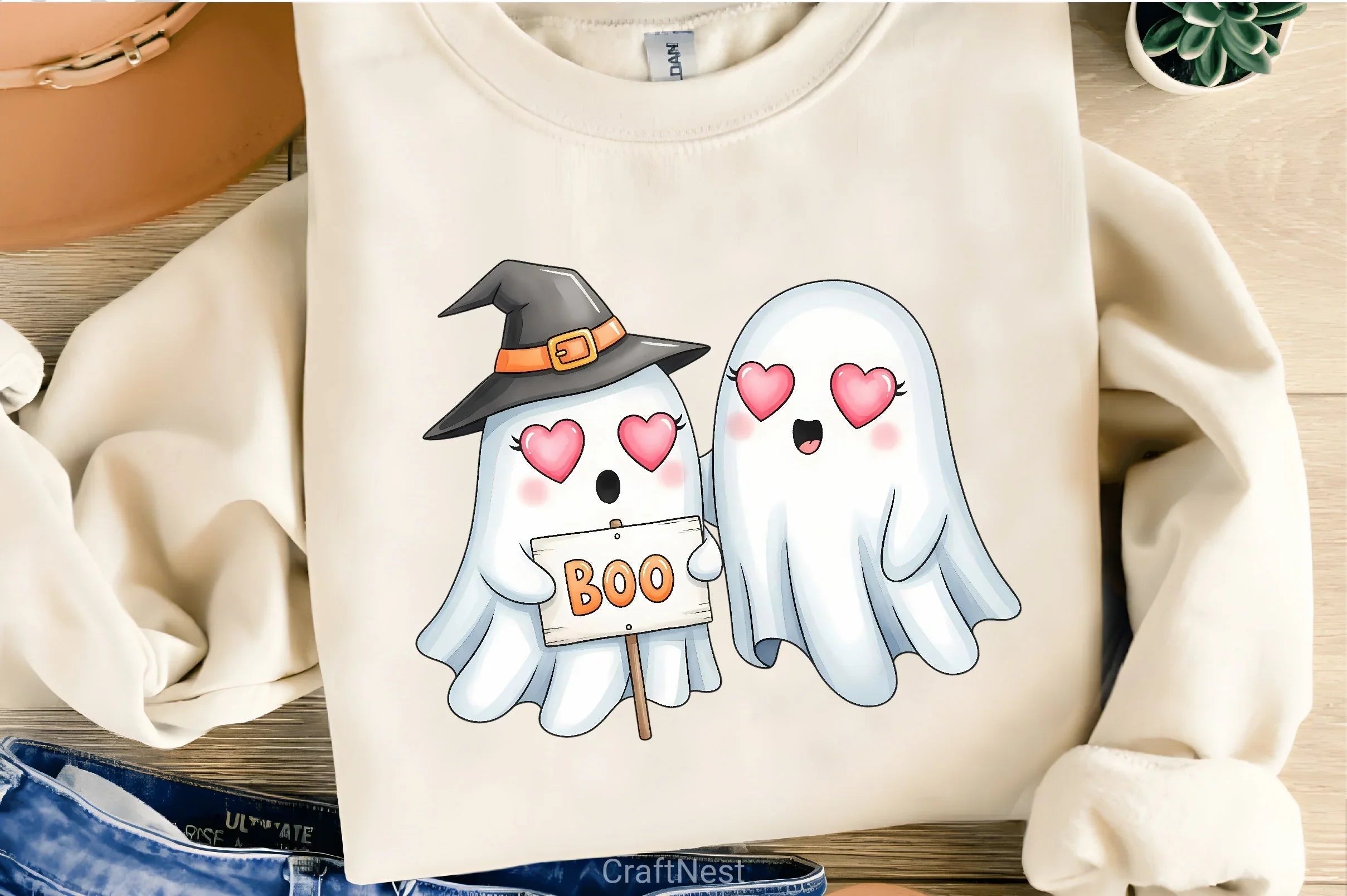 Boo Tiful Love Clipart Bundle - CraftNest - Digital Crafting and Art