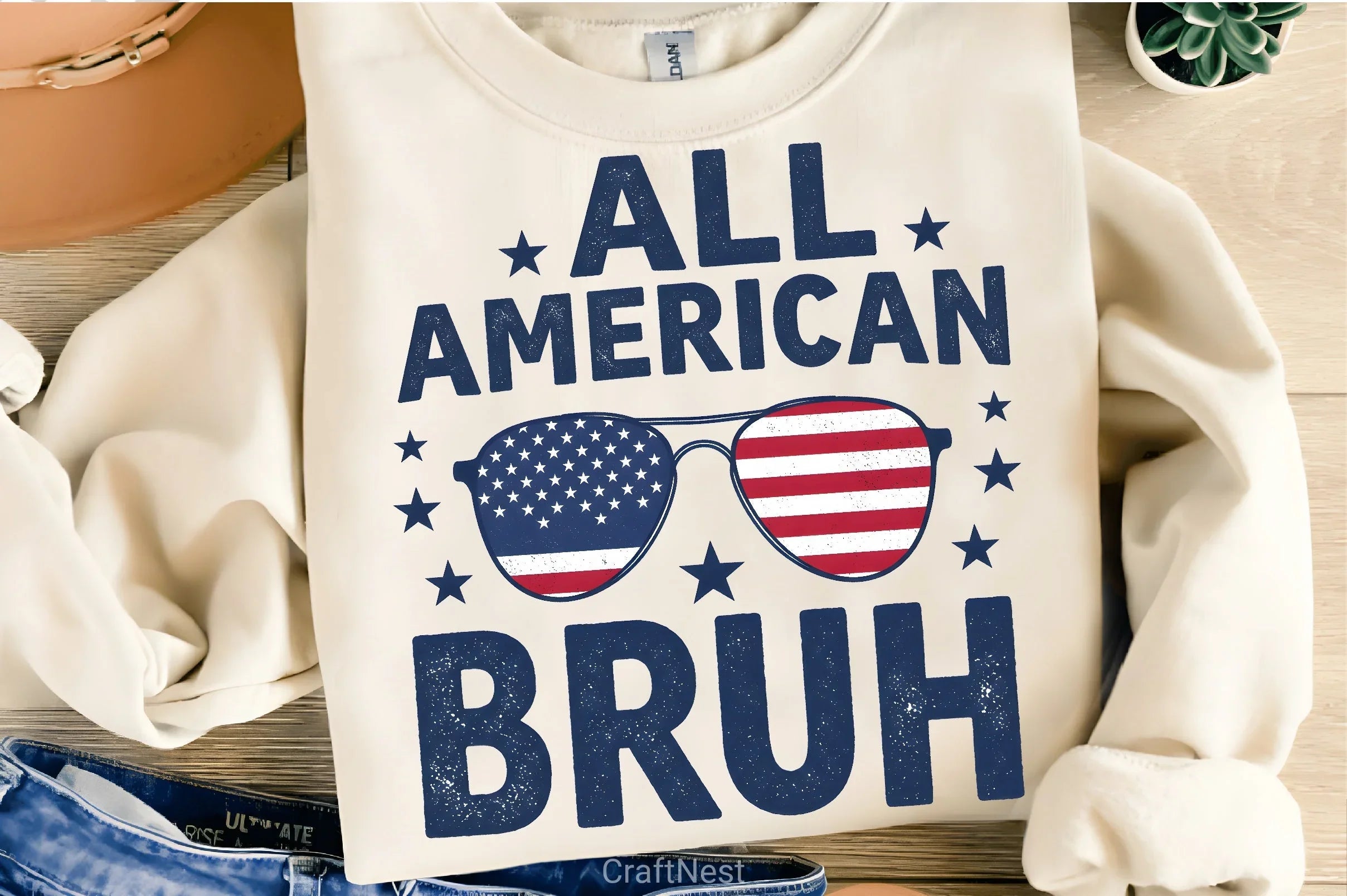 All American 4th of July Clipart Bundle 3 - CraftNest - Digital Crafting and Art