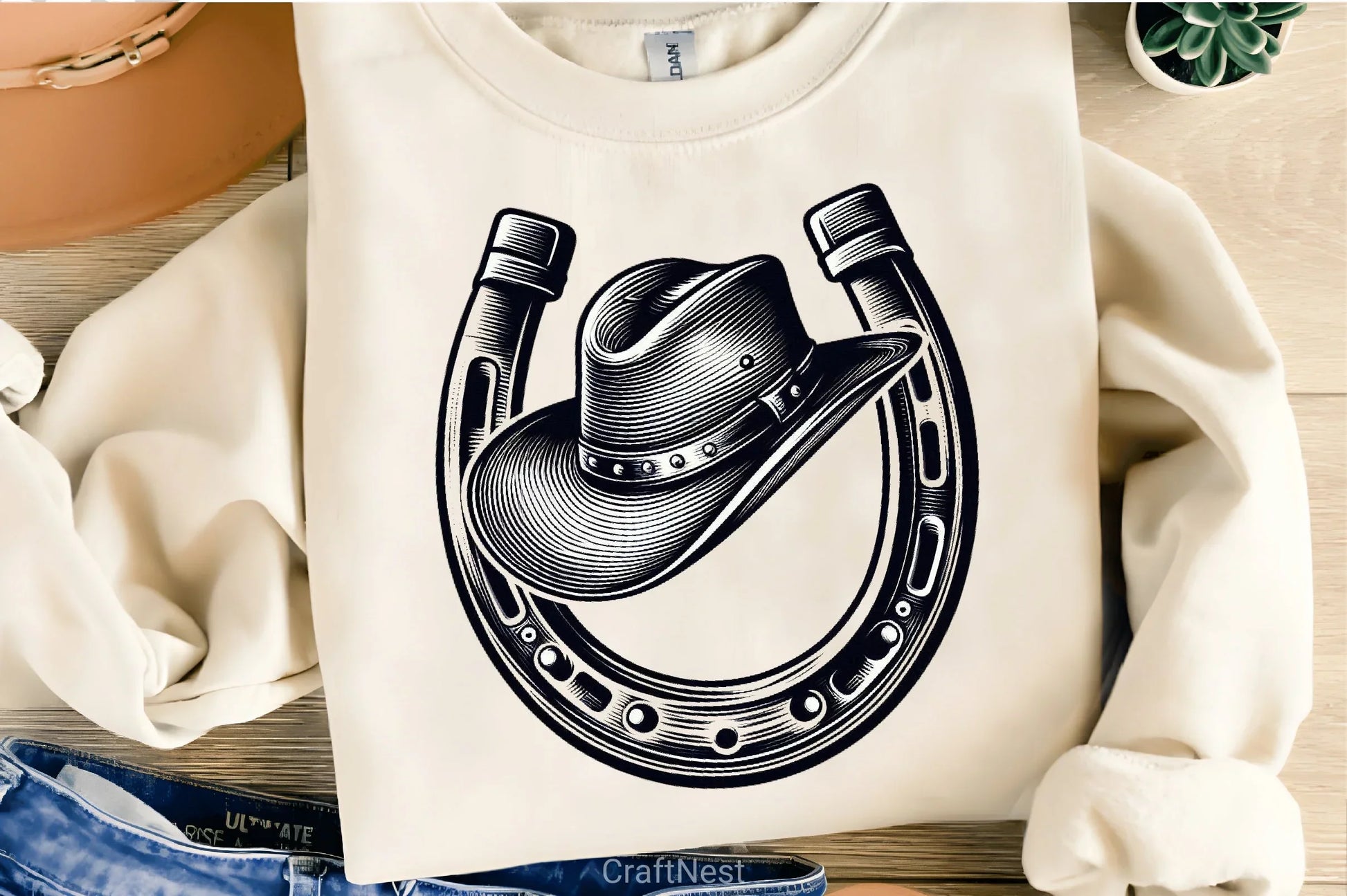 Cowboy Cap Howdy Shirt Clipart Bundle - CraftNest - Digital Crafting and Art