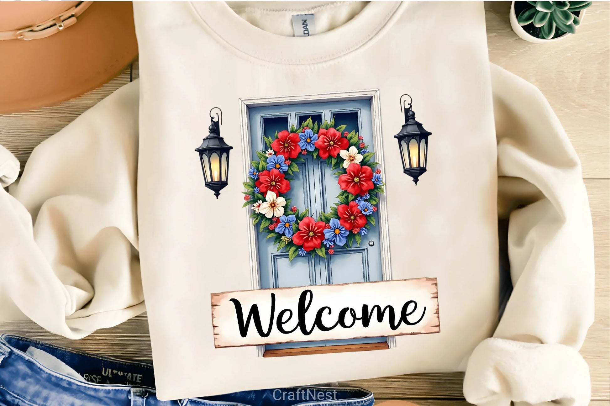 Patriotic Garden Clipart Bundle - CraftNest - Digital Crafting and Art