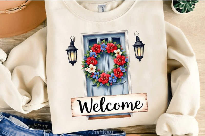 Patriotic Garden Clipart Bundle - CraftNest - Digital Crafting and Art