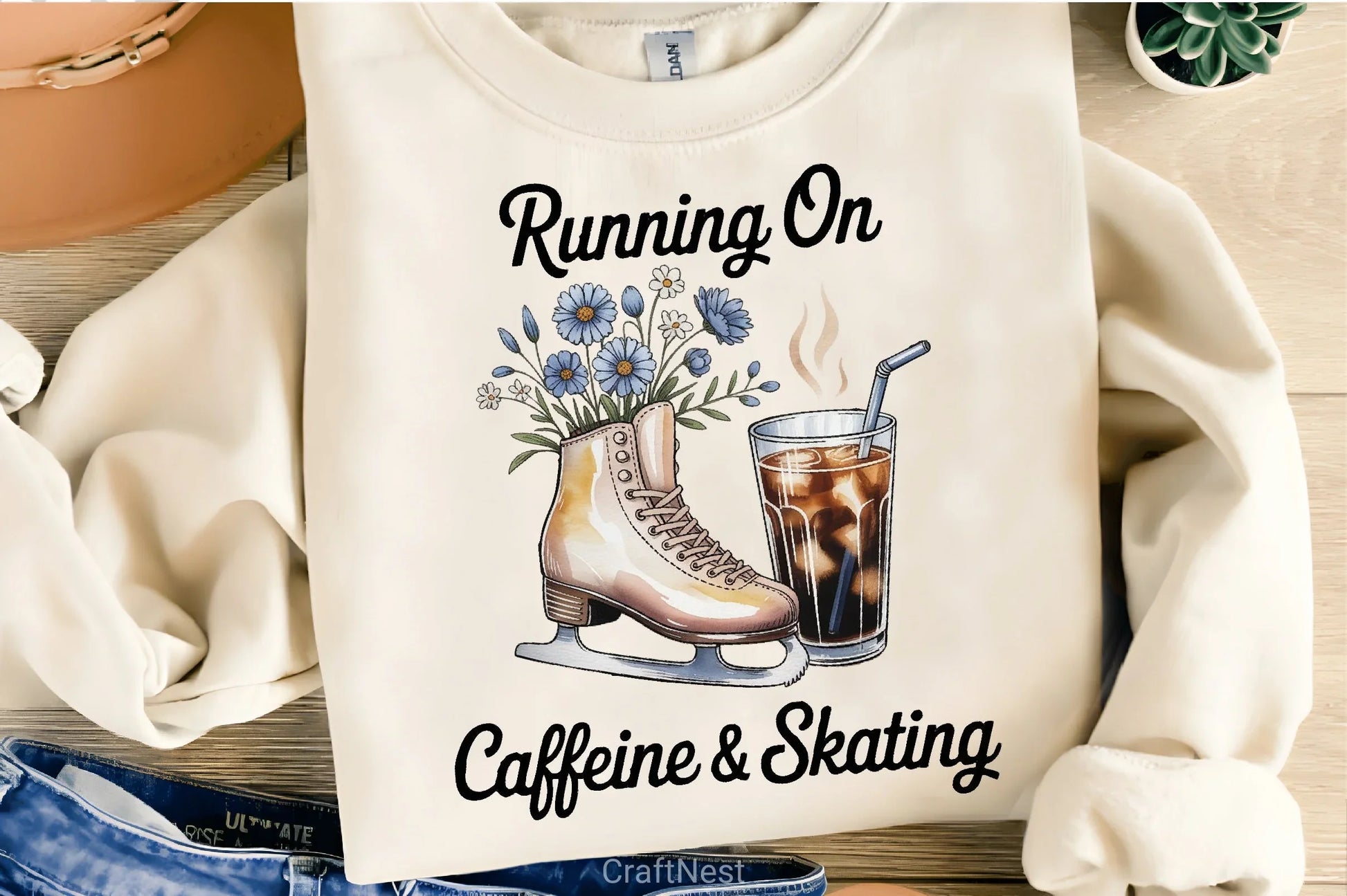 Skate & Iced Coffee Art Clipart Bundle - CraftNest - Digital Crafting and Art