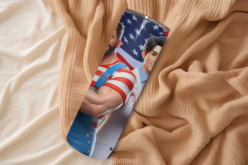 4th of July Tumbler Wrap Bundle 90 - CraftNest - Digital Crafting and Art