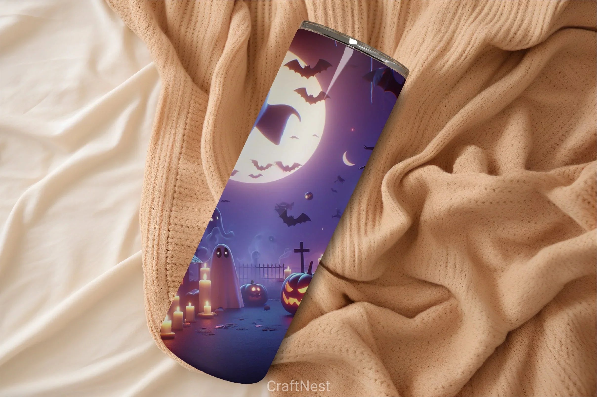 Halloween Tumbler Wrap Bundle 25 - CraftNest - Digital Crafting and Art