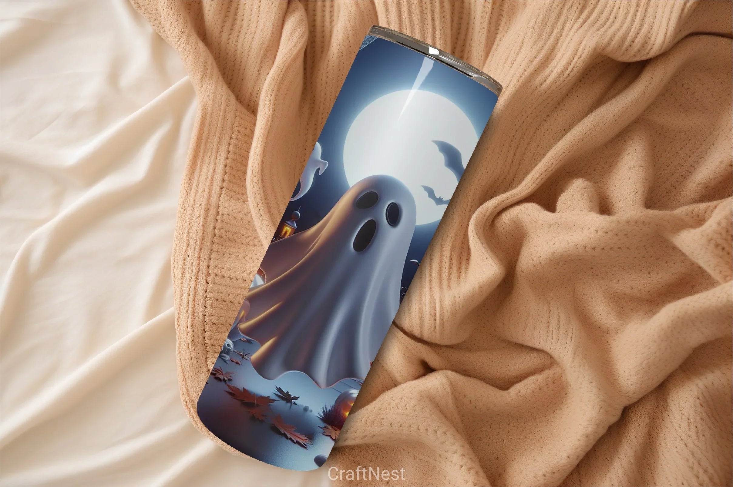 Halloween Tumbler Wrap Bundle 50 - CraftNest - Digital Crafting and Art