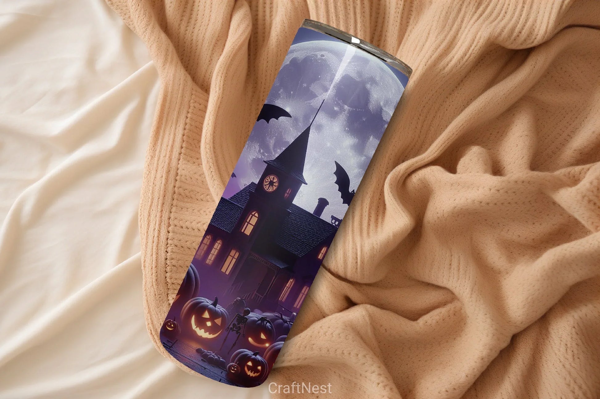 Halloween Tumbler Wrap Bundle 27 - CraftNest - Digital Crafting and Art