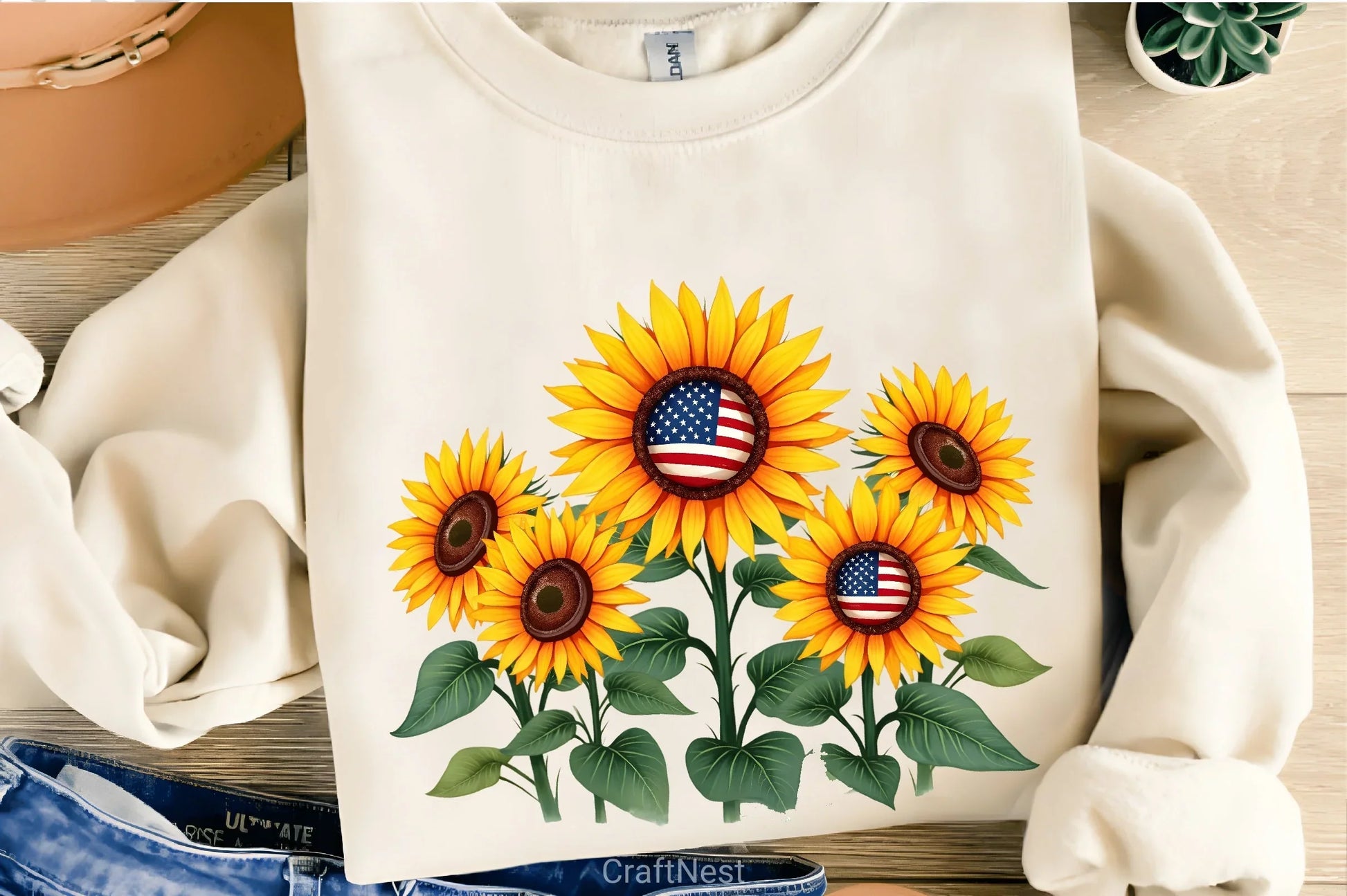 Patriotic Garden Clipart Bundle 8 - CraftNest - Digital Crafting and Art