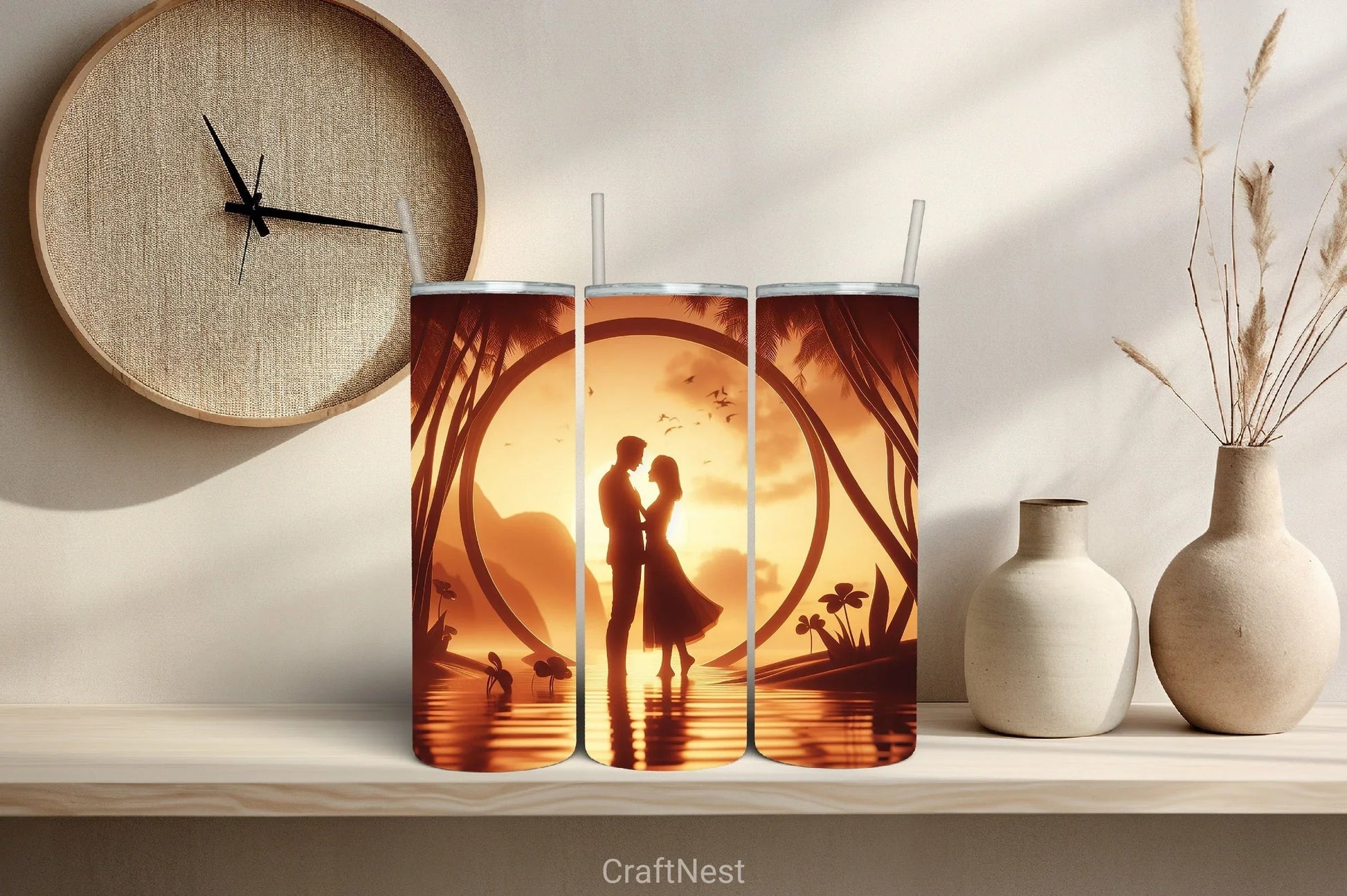 Valentine Tumbler Wrap Bundle 30 - CraftNest - Digital Crafting and Art