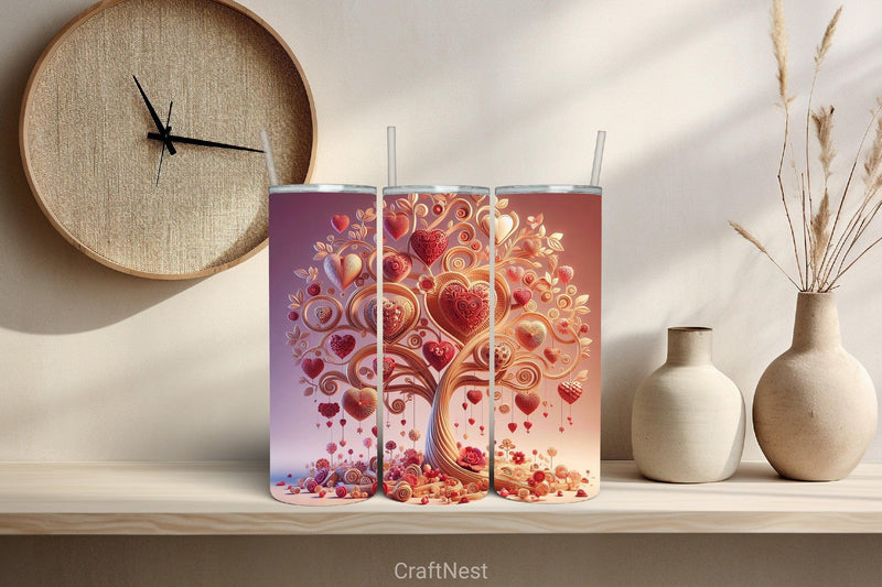 Valentine Tumbler Wrap Bundle 72 - CraftNest - Digital Crafting and Art