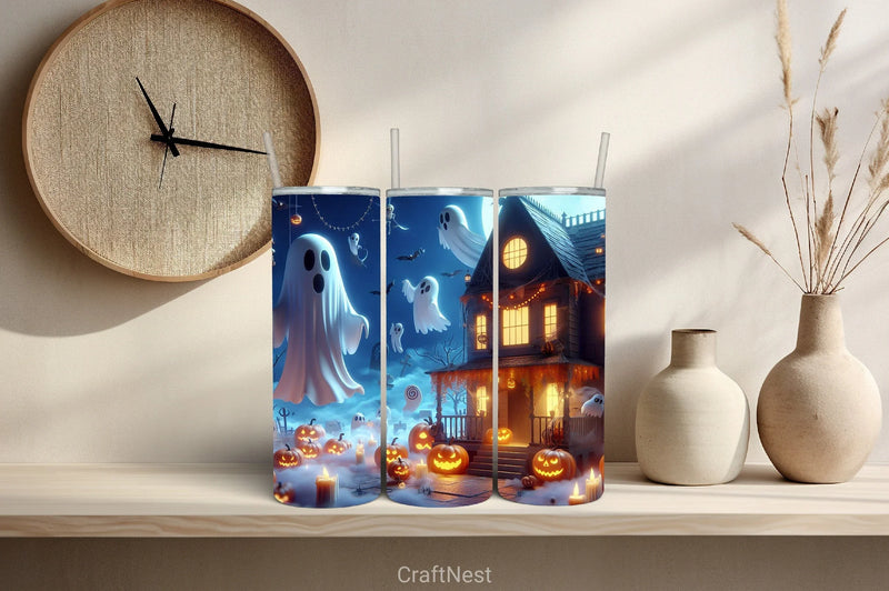 Halloween Tumbler Wrap Bundle 53 - CraftNest - Digital Crafting and Art