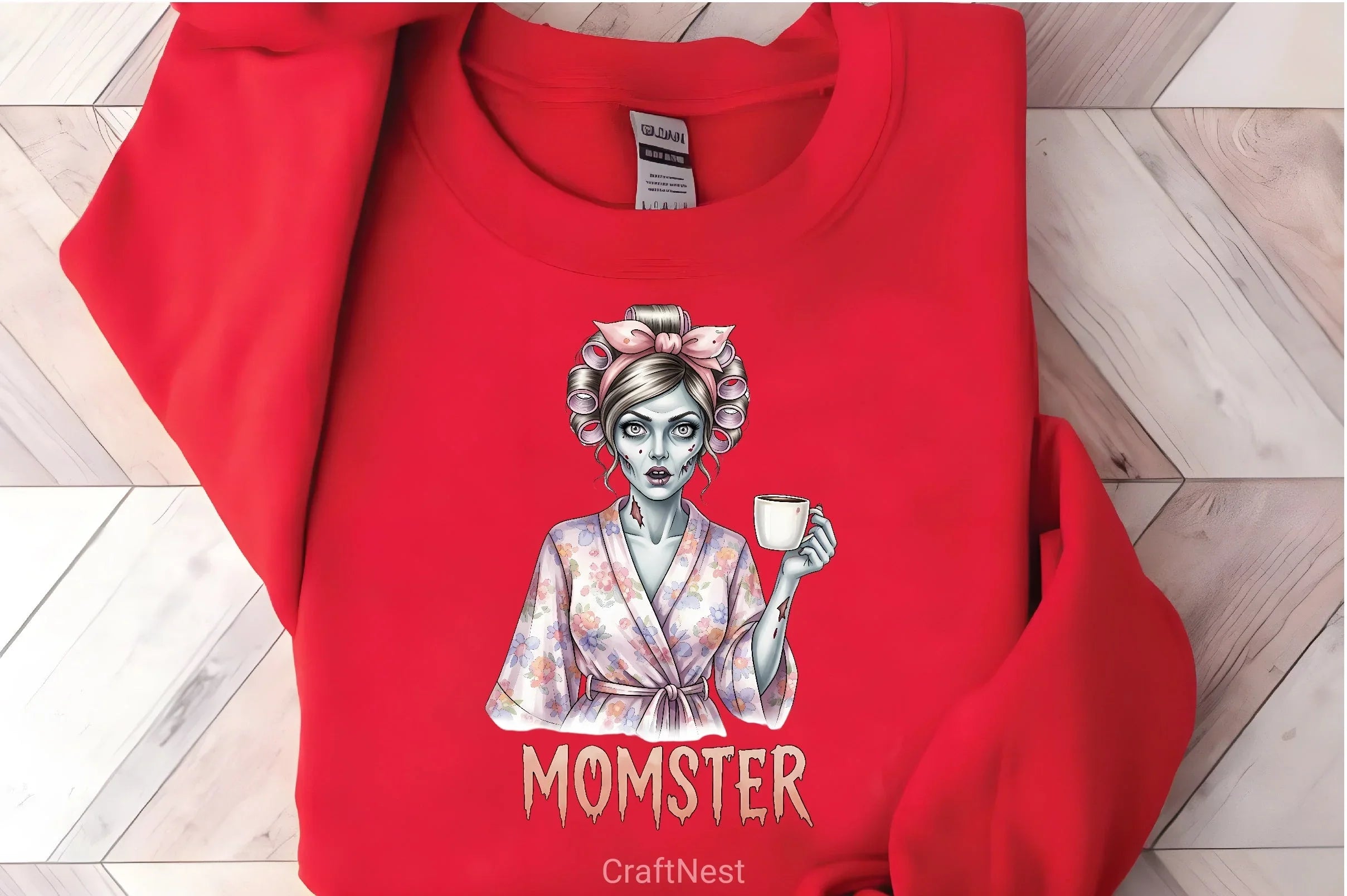 Morning Momster Clipart Bundle - CraftNest - Digital Crafting and Art