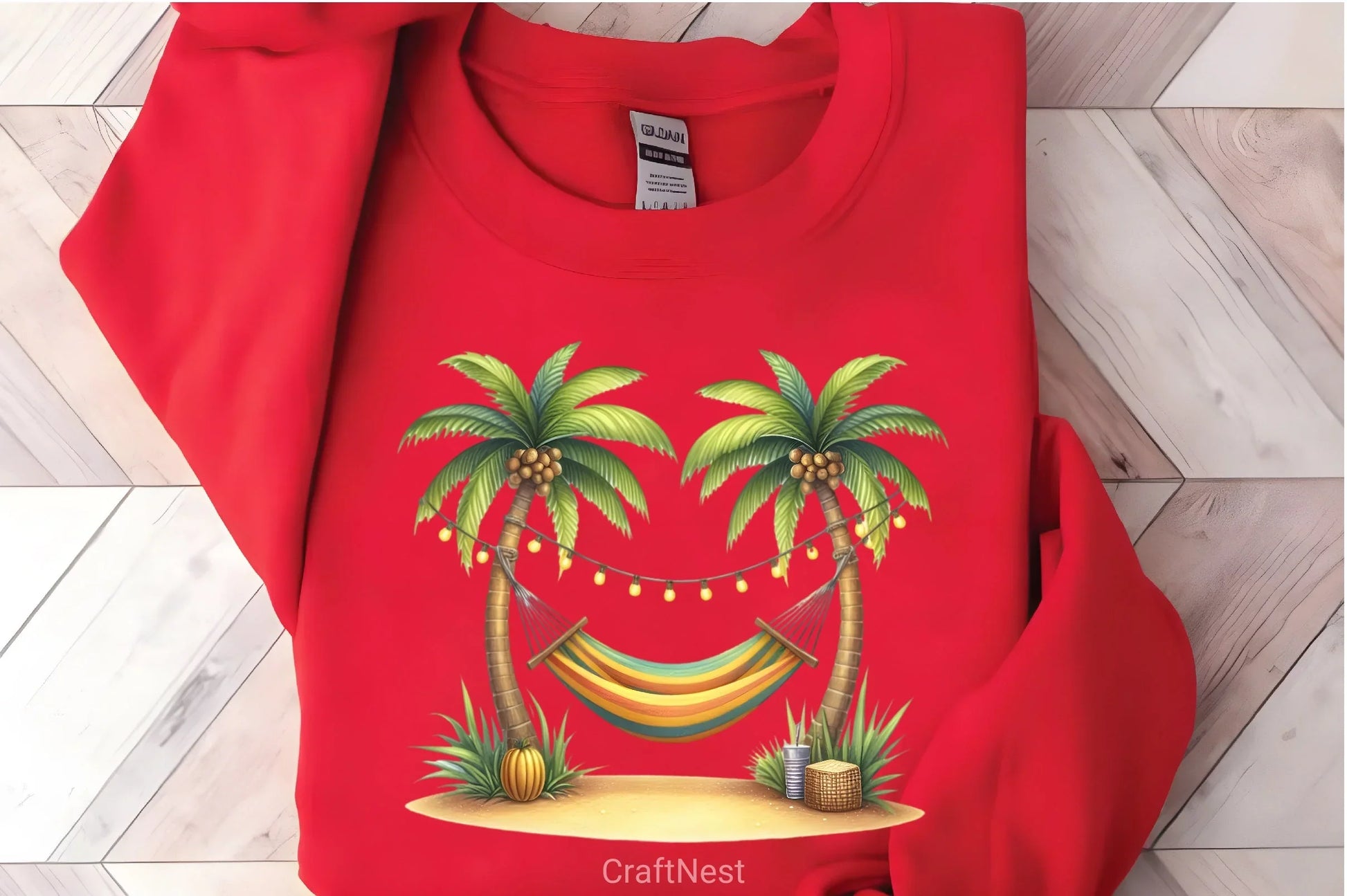 Mediterranean Lemon Beach Clipart Bundle - CraftNest - Digital Crafting and Art