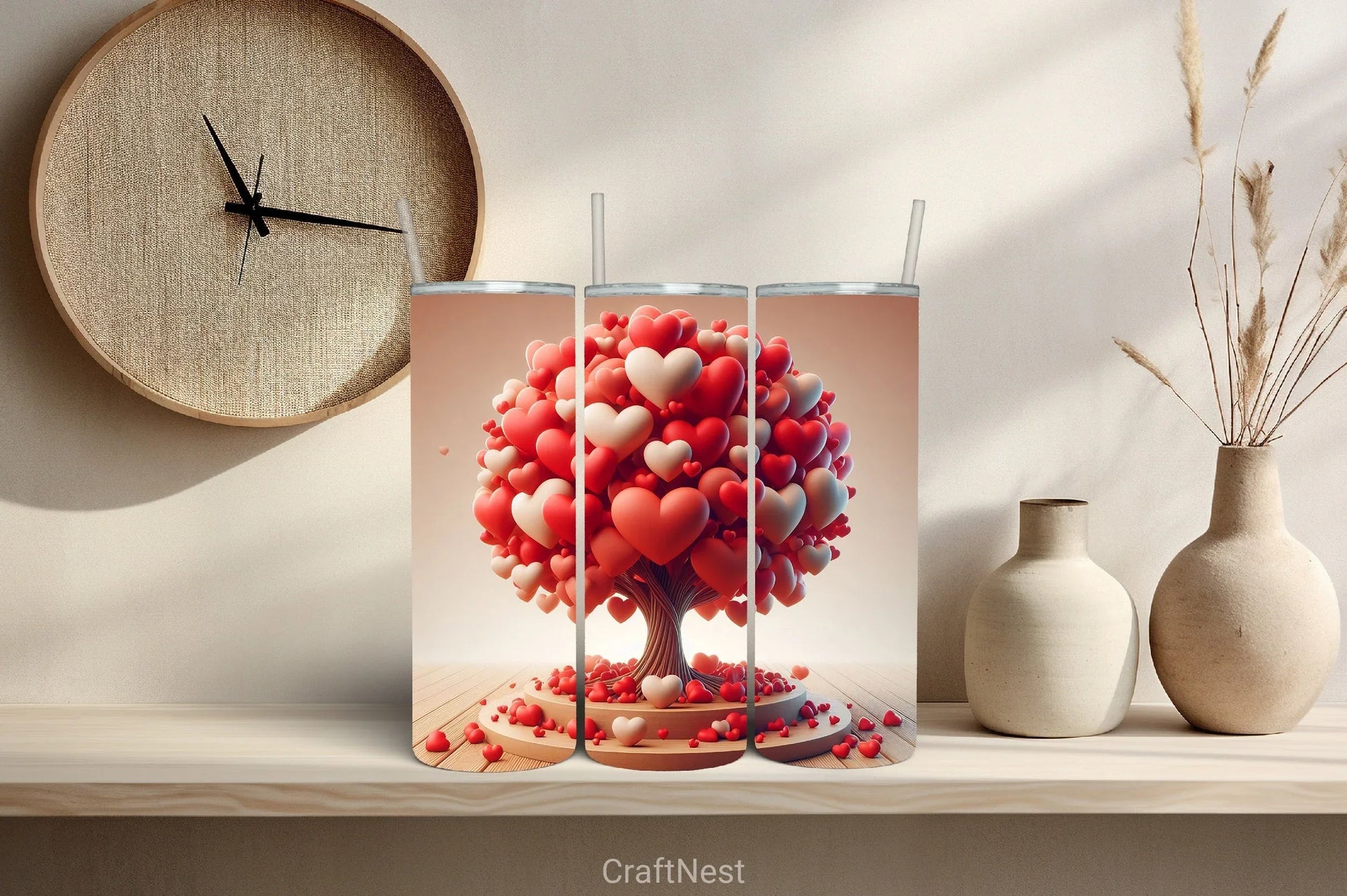 Valentine Tumbler Wrap Bundle 67 - CraftNest - Digital Crafting and Art