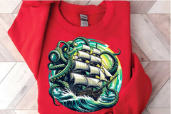 Kraken's Wrath Clipart Bundle - CraftNest - Digital Crafting and Art