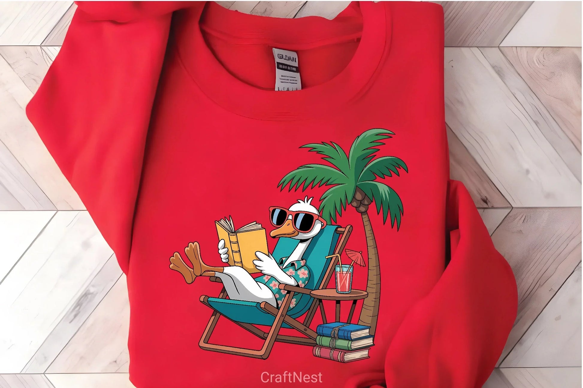 Goose Beach Chair Clipart Bundle - CraftNest - Digital Crafting and Art