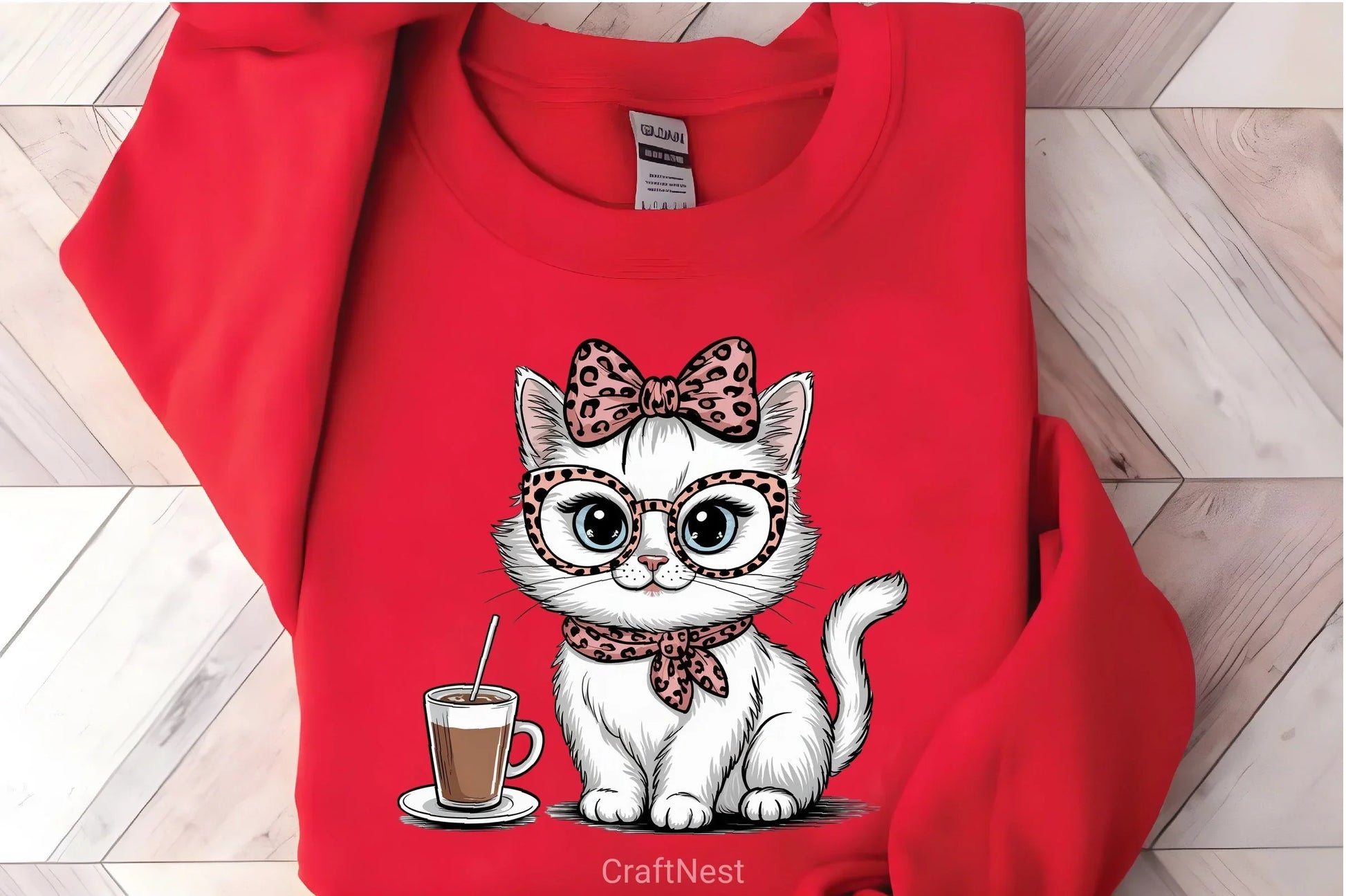 Bow Cat Clipart Bundle 1 - CraftNest - Digital Crafting and Art