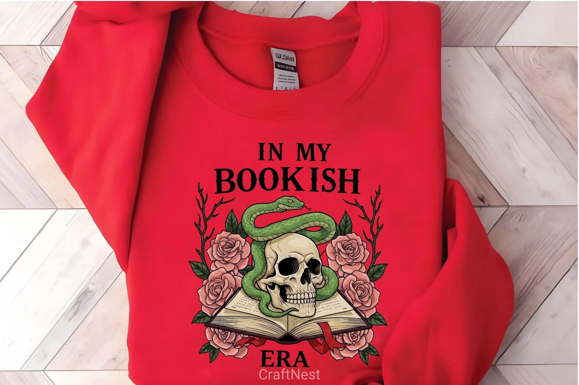 Bookish Era: Funny Book Lover Clipart Bundle - CraftNest - Digital Crafting and Art