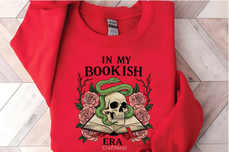 Bookish Era: Funny Book Lover Clipart Bundle - CraftNest - Digital Crafting and Art