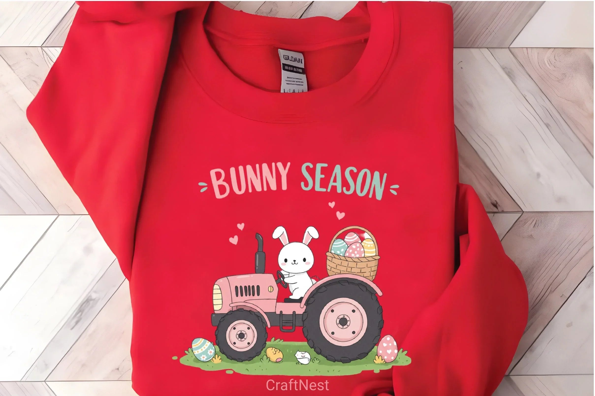 Easter Tractor Farm Clipart Bundle 3 - CraftNest - Digital Crafting and Art