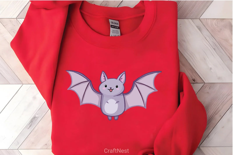 Purple Bat Cartoon Clipart Bundle - CraftNest - Digital Crafting and Art