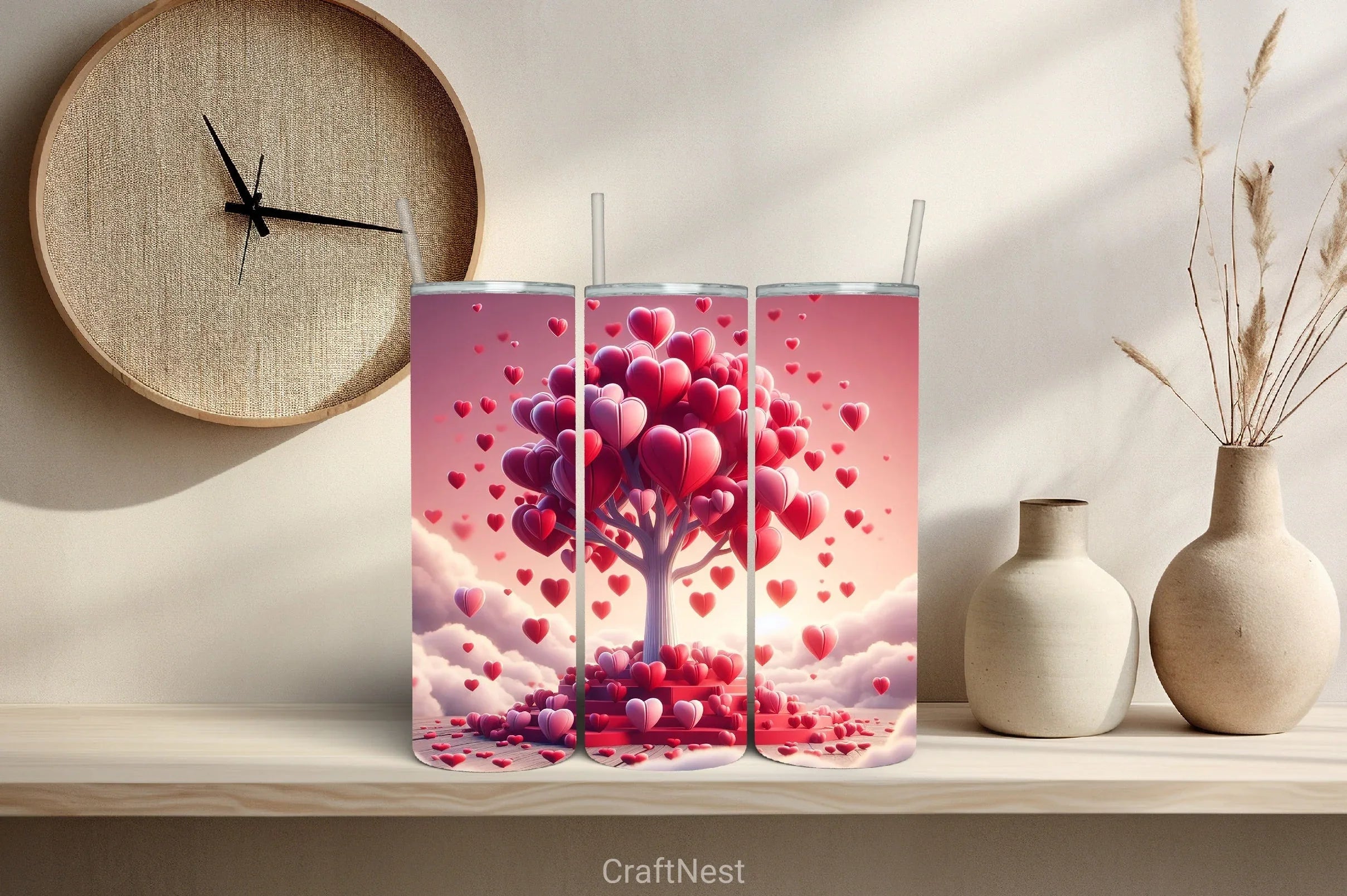 Valentine Tumbler Wrap Bundle 88 - CraftNest - Digital Crafting and Art