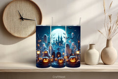 Halloween Tumbler Wrap Bundle 59 - CraftNest - Digital Crafting and Art