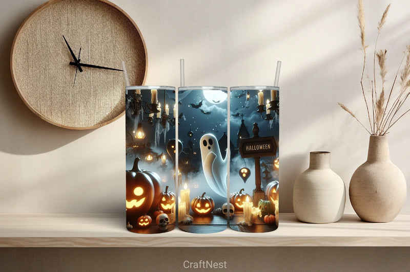 Halloween Tumbler Wrap Bundle 23 - CraftNest - Digital Crafting and Art