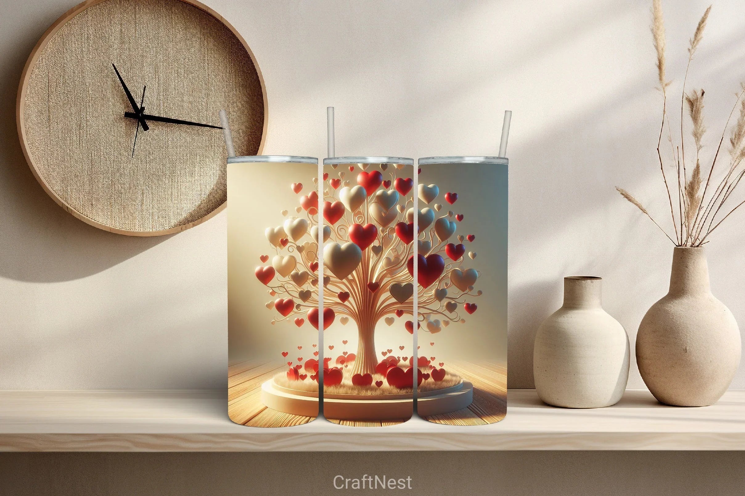 Valentine Tumbler Wrap Bundle 68 - CraftNest - Digital Crafting and Art