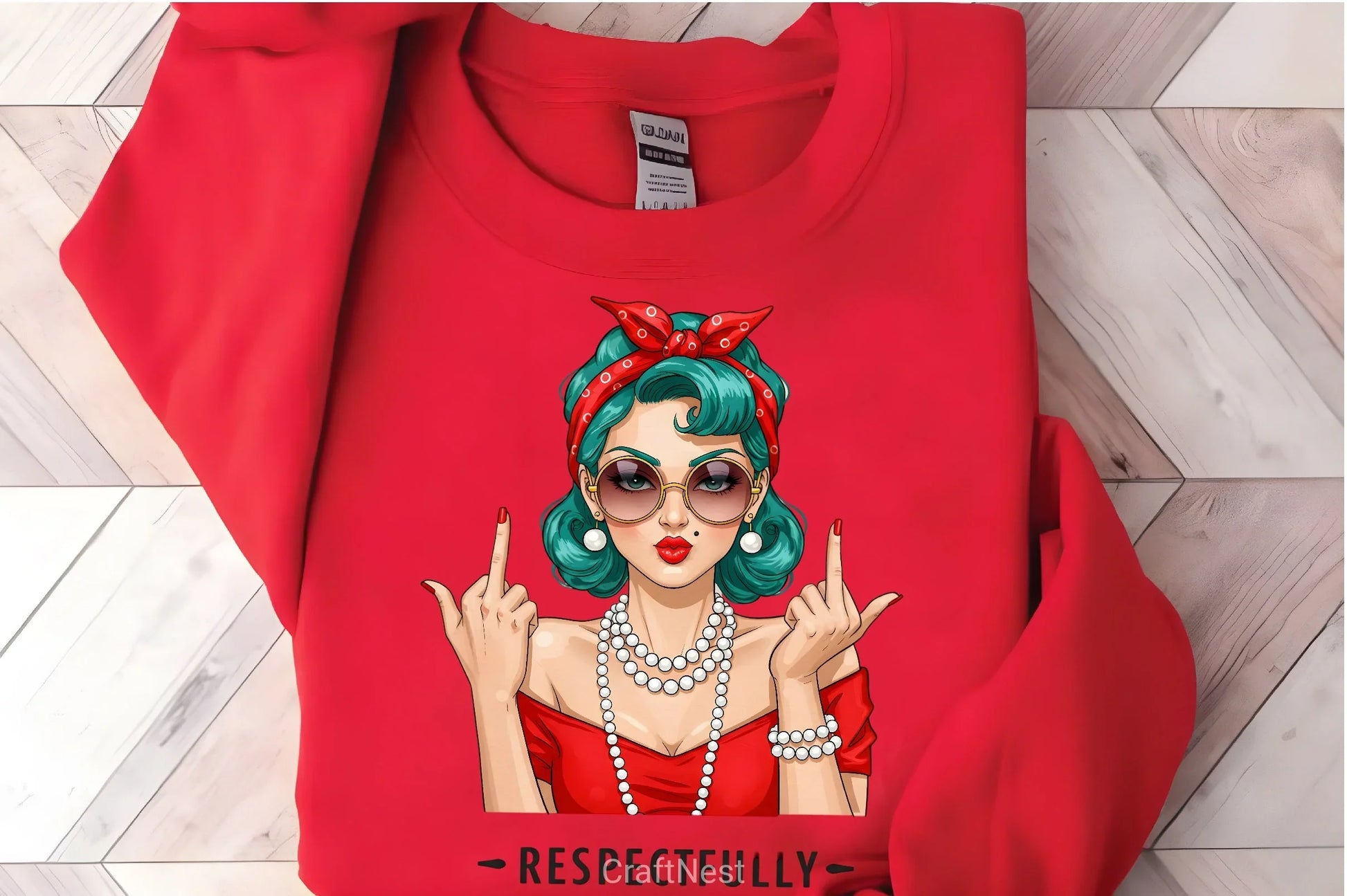 Respectful Middle Finger Clipart Bundle 1 - CraftNest - Digital Crafting and Art