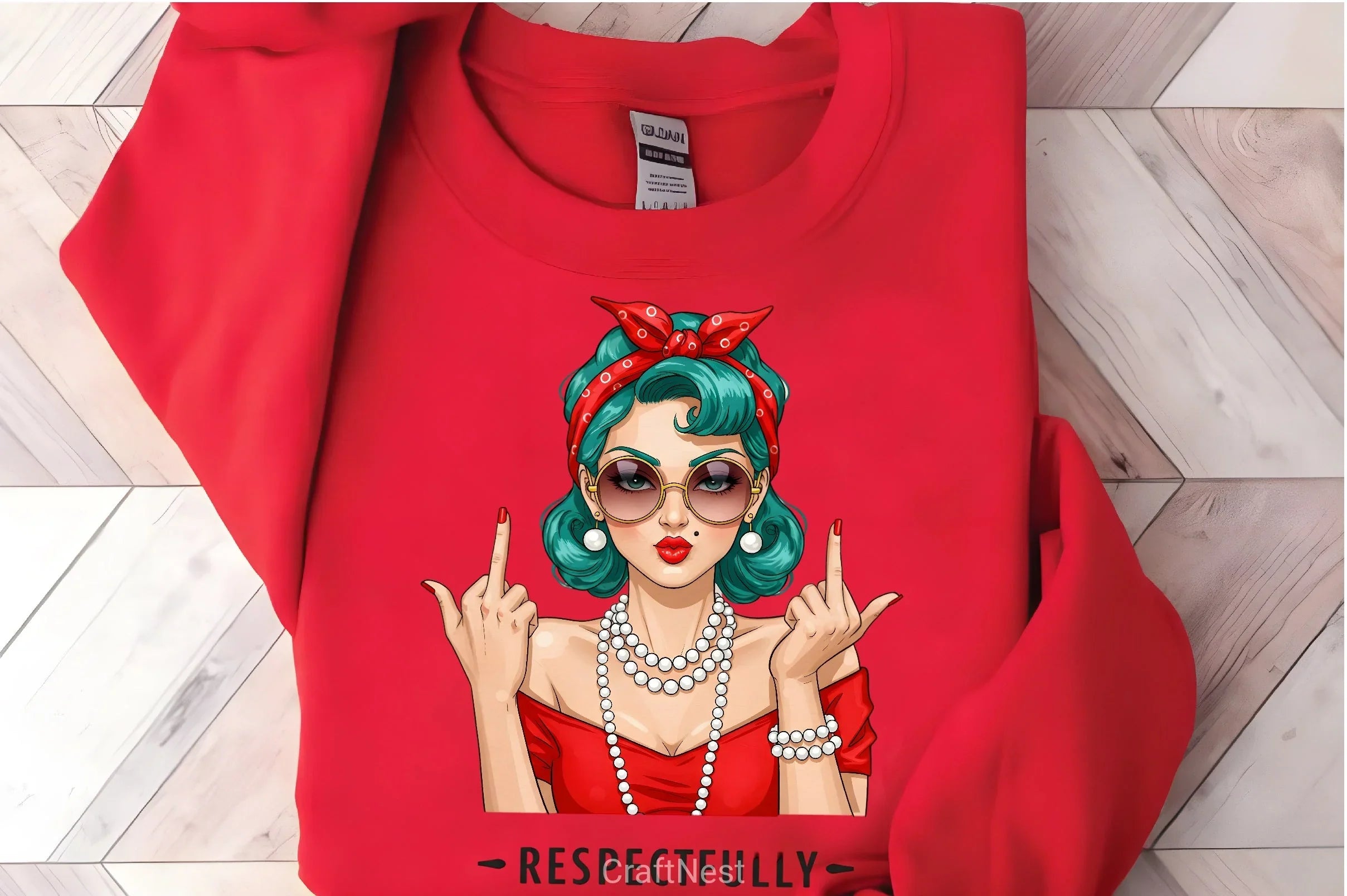 Respectful Middle Finger Clipart Bundle 1 - CraftNest - Digital Crafting and Art