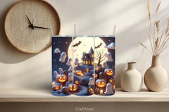 Halloween Tumbler Wrap Bundle 26 - CraftNest - Digital Crafting and Art