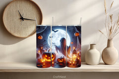 Halloween Tumbler Wrap Bundle 24 - CraftNest - Digital Crafting and Art