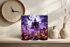 Halloween Tumbler Wrap Bundle 18 - CraftNest - Digital Crafting and Art