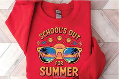 Colorful School's Out Summer Clipart Bundle - CraftNest - Digital Crafting and Art