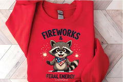 Cartoon Raccoon Sparklers Clipart Bundle - CraftNest - Digital Crafting and Art