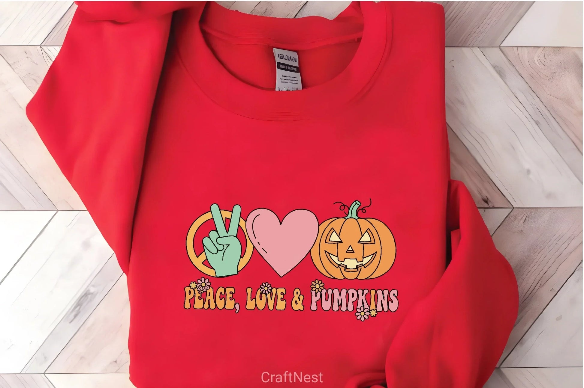 Peace Love Pumpkins Clipart Bundle - CraftNest - Digital Crafting and Art