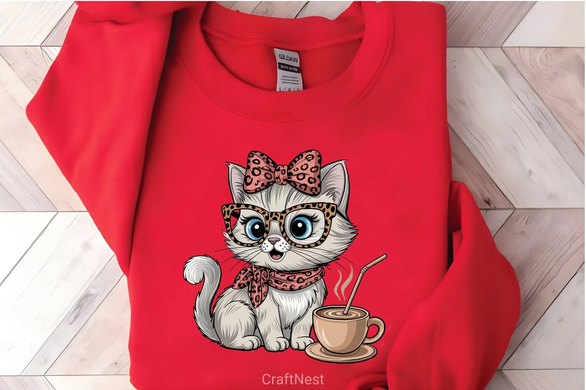 Bow Cat Clipart Bundle 2 - CraftNest - Digital Crafting and Art