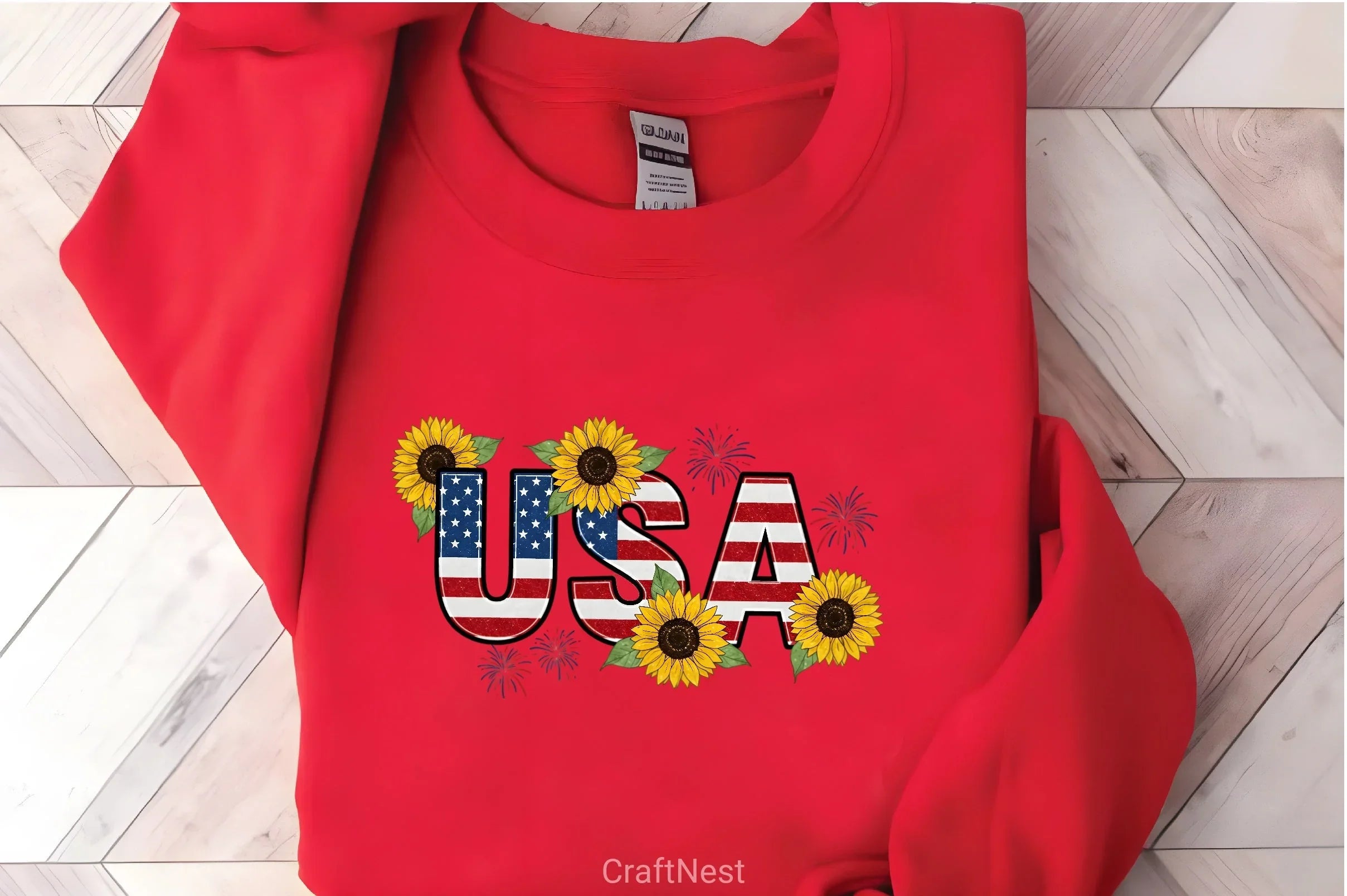 4th of July USA Clipart Bundle 2 - CraftNest - Digital Crafting and Art