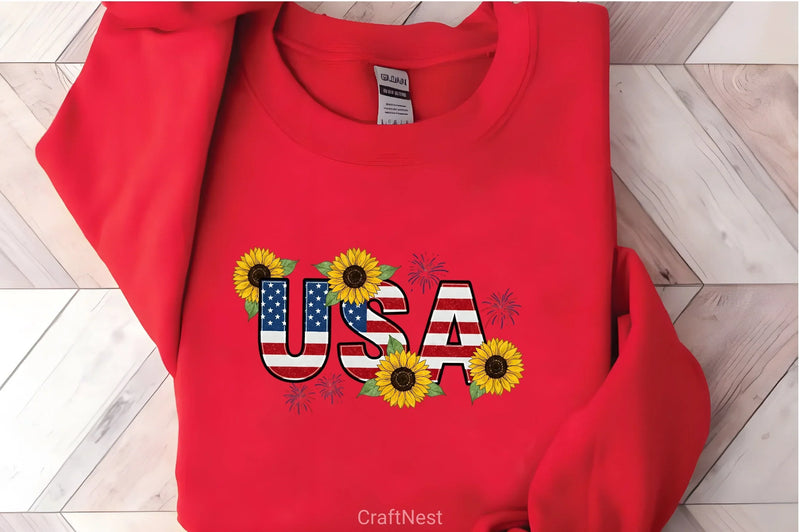 4th of July USA Clipart Bundle 2 - CraftNest - Digital Crafting and Art