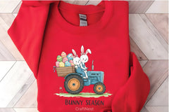 Easter Tractor Farm Clipart Bundle 4 - CraftNest - Digital Crafting and Art