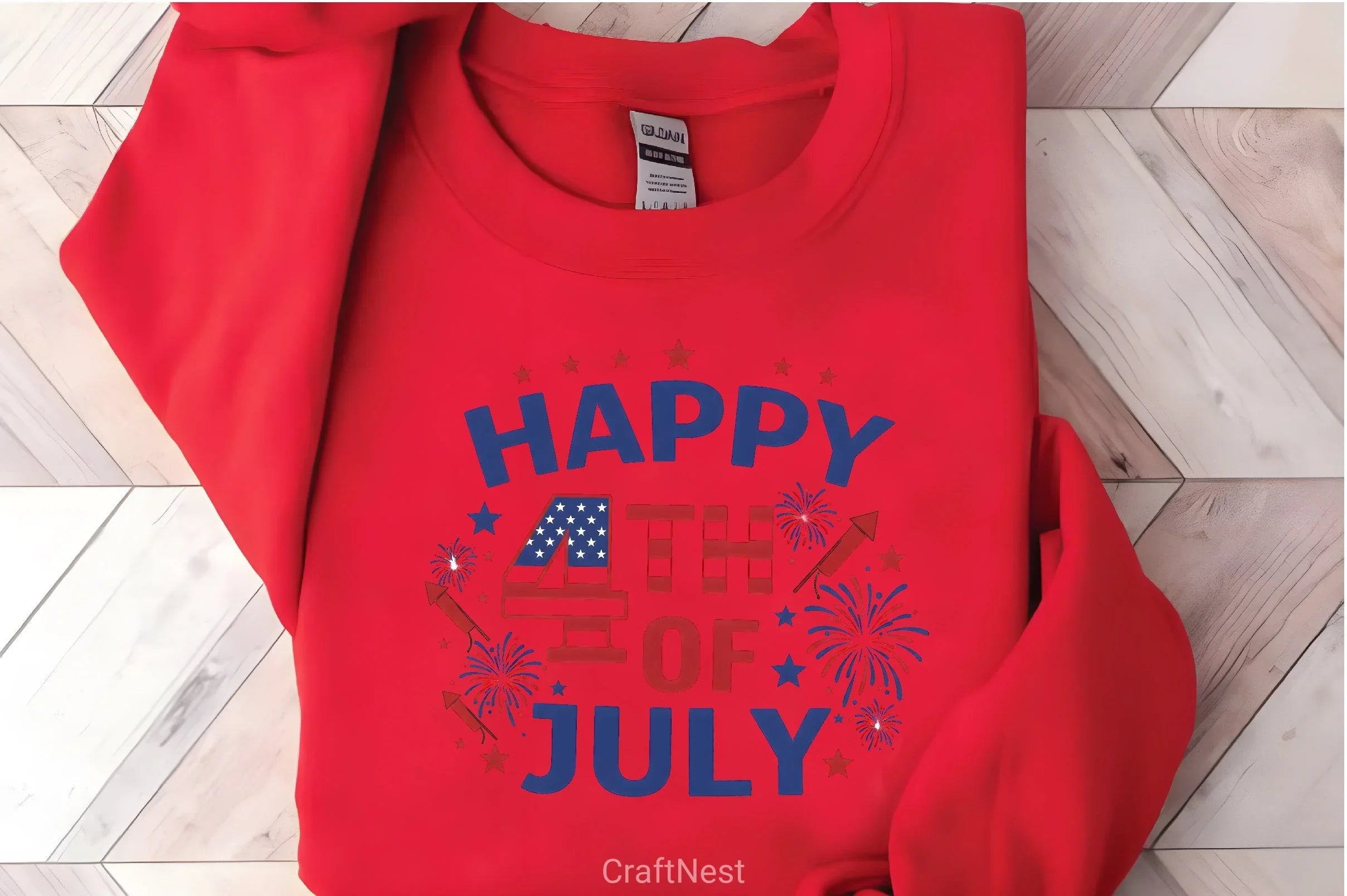 Happy 4th of July Shirt Clipart Bundle - CraftNest - Digital Crafting and Art